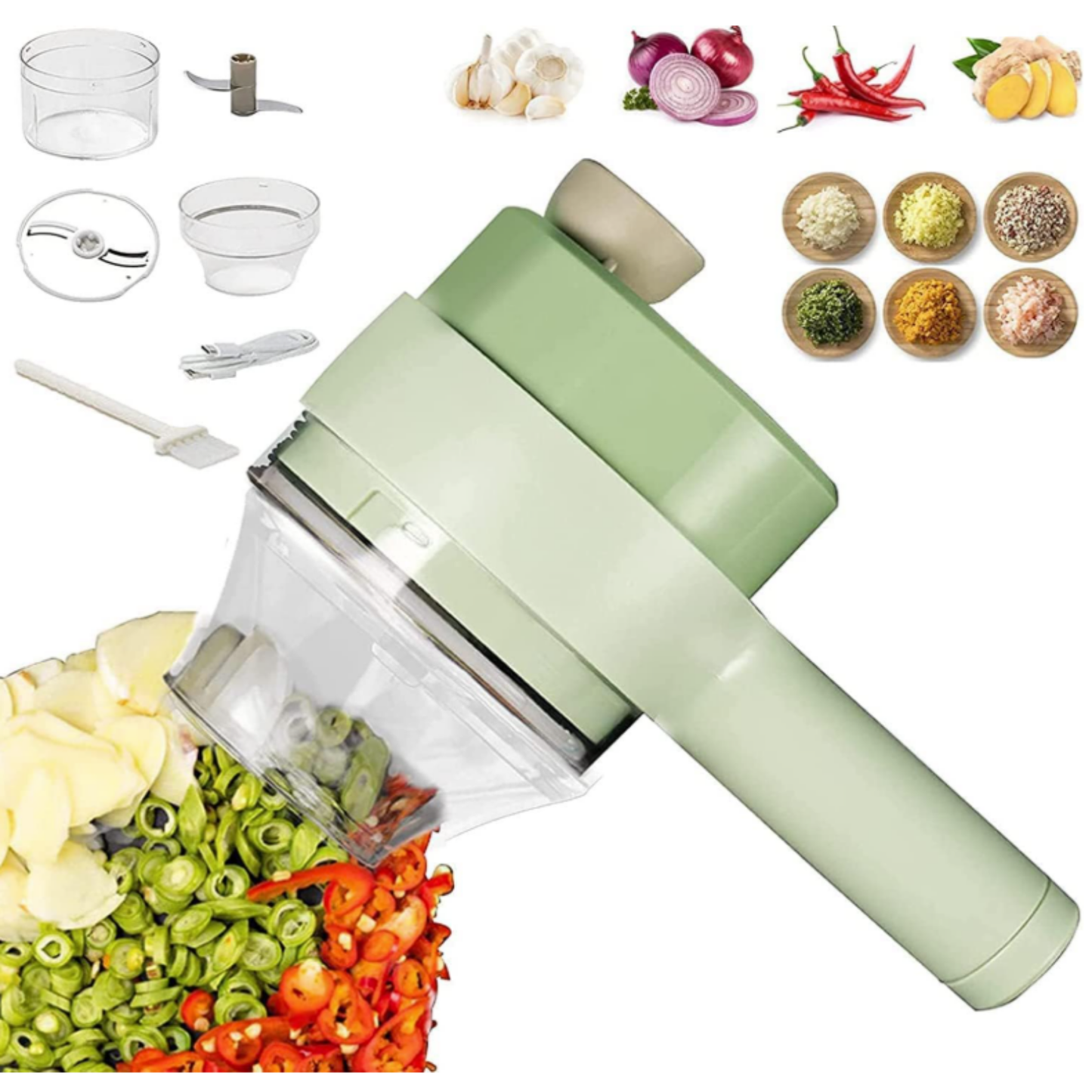 קוצץ ירקות חשמלי